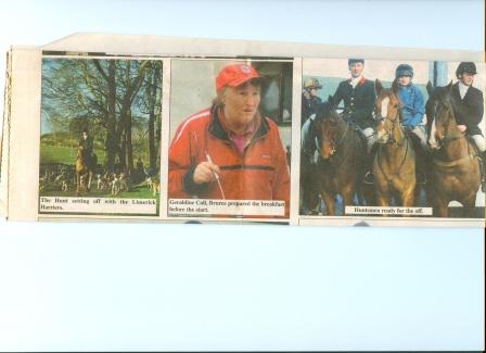 at the hunt in bruree.